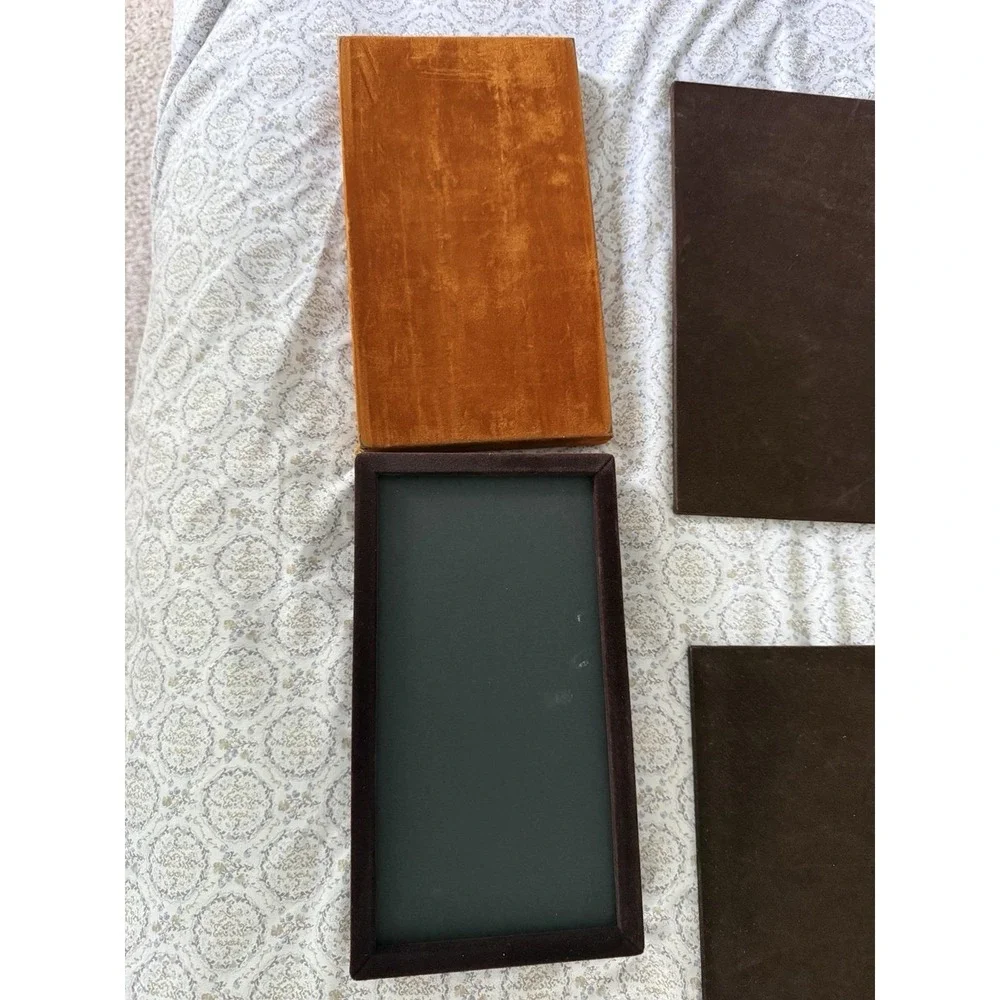 Drexel Heritage Vintage Replacement Drawer Inserts Velvet Valet &‎ Jewelry Tray